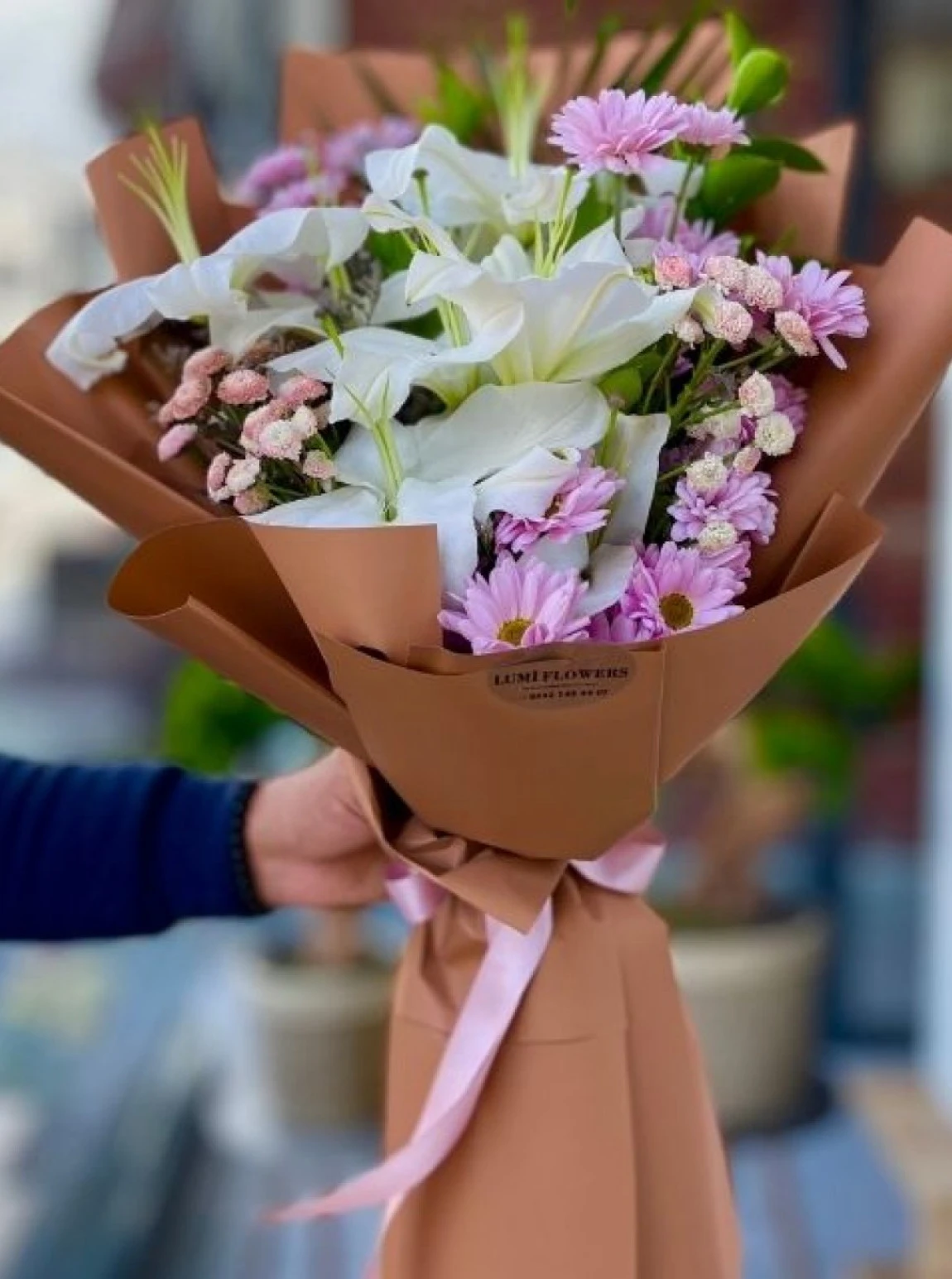 Pastel Masal Lilyum &Amp; Papatya