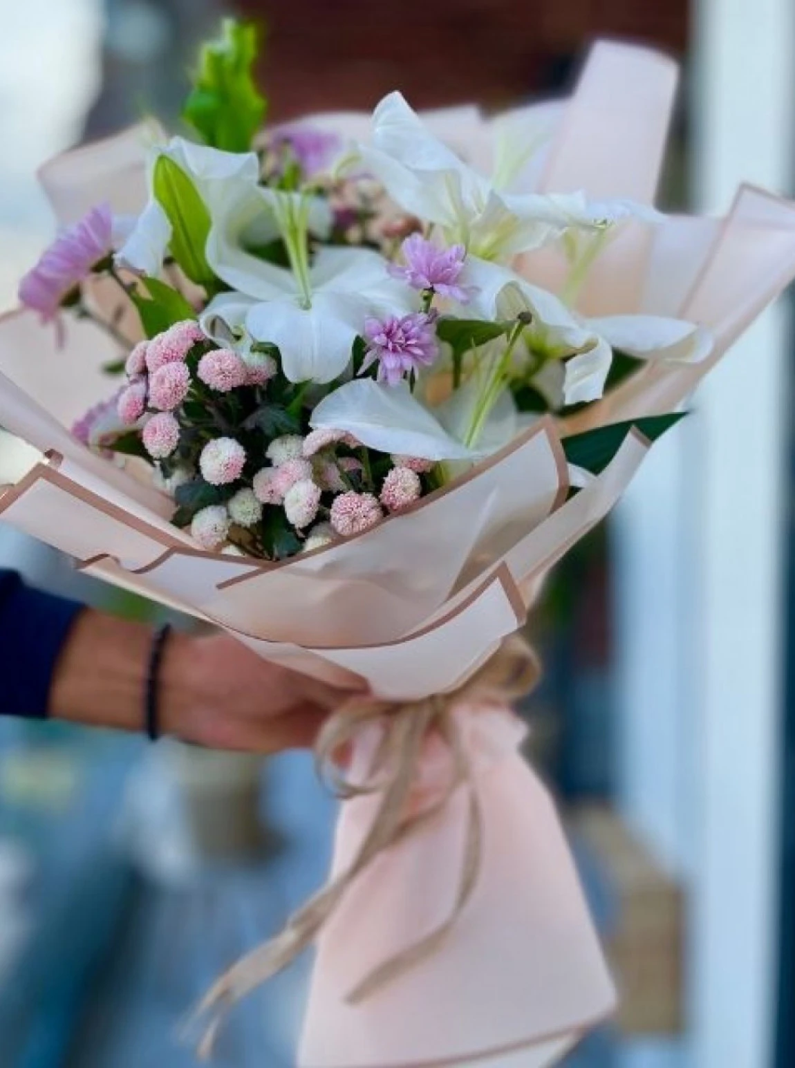 Pudra Masumiyeti Lilyum &Amp; Papatya Buketi