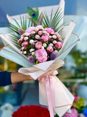 Romantik Aşk Buketi – Şakayık